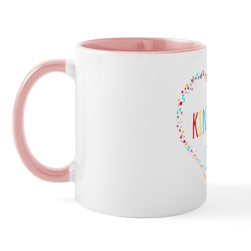 White/Pink Inside - Throw Kindness Around Like Confetti 11 Oz Ceramic Mug