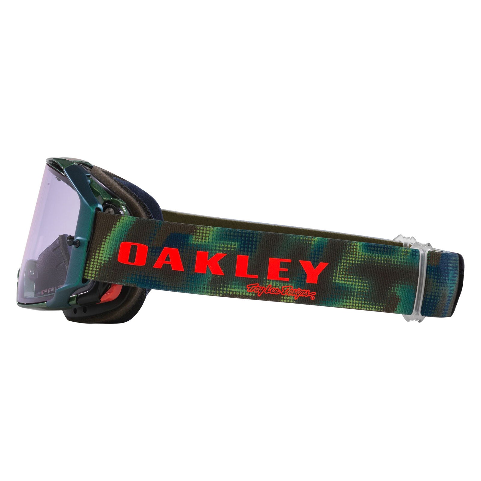 Oakley Airbrake MTB Goggles with TLD Pixel Lens - High-Performance Mountain Bike Goggles for Trail Riding & Downhill Cycling