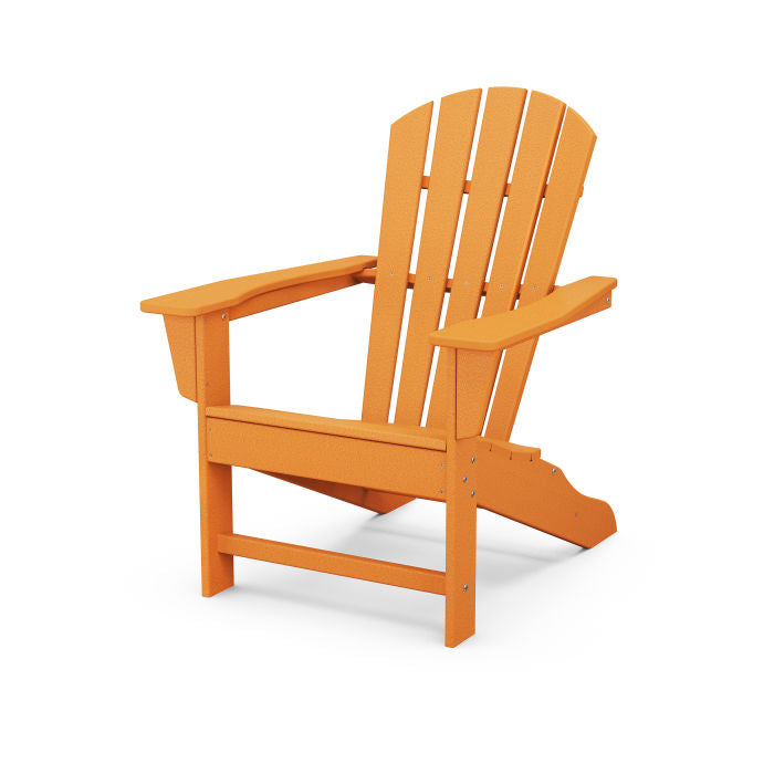 POLYWOOD Palm Coast Adirondack Chair - Durable Outdoor Furniture for Patio, Poolside & Garden Relaxation - Weather-Resistant Recycled Plastic Material - Perfect for Backyard, Deck or Beach House