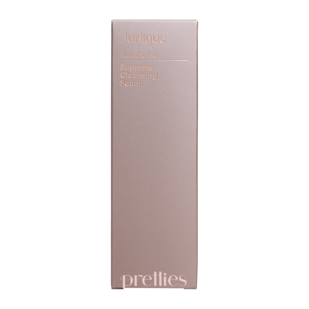 Jurlique Nutri Define Supreme Cleansing Foam 100ml - Hydrating Facial Cleanser for Dry & Sensitive Skin | Daily Skincare Routine & Travel Essential