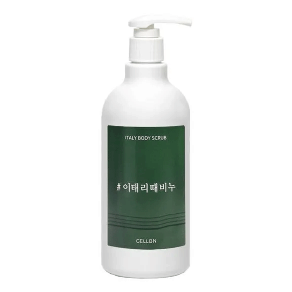 CELLBN Italy Body Scrub 500ml - Exfoliating & Moisturizing Body Wash for Smooth Skin | Perfect for Shower, Spa & Self-Care Routine