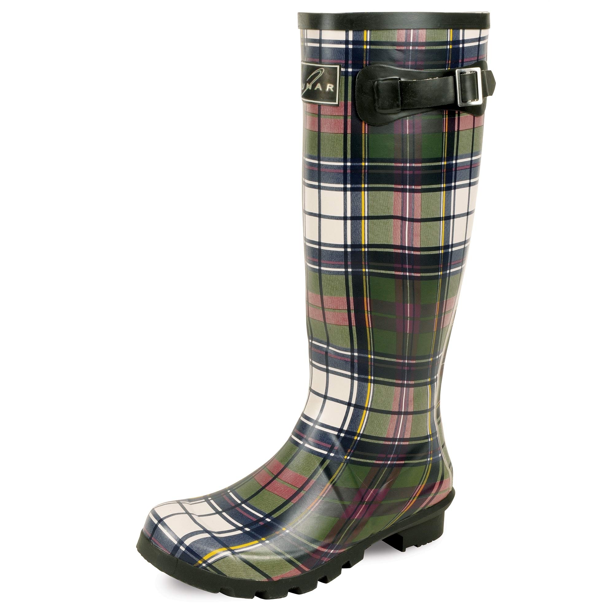 Lunar Women's Tartan Plaid Skirt - Classic A-Line Kilt Skirt for Women | Perfect for Fall, Winter, and Holiday Outfits | Office, Party, and Casual Wear