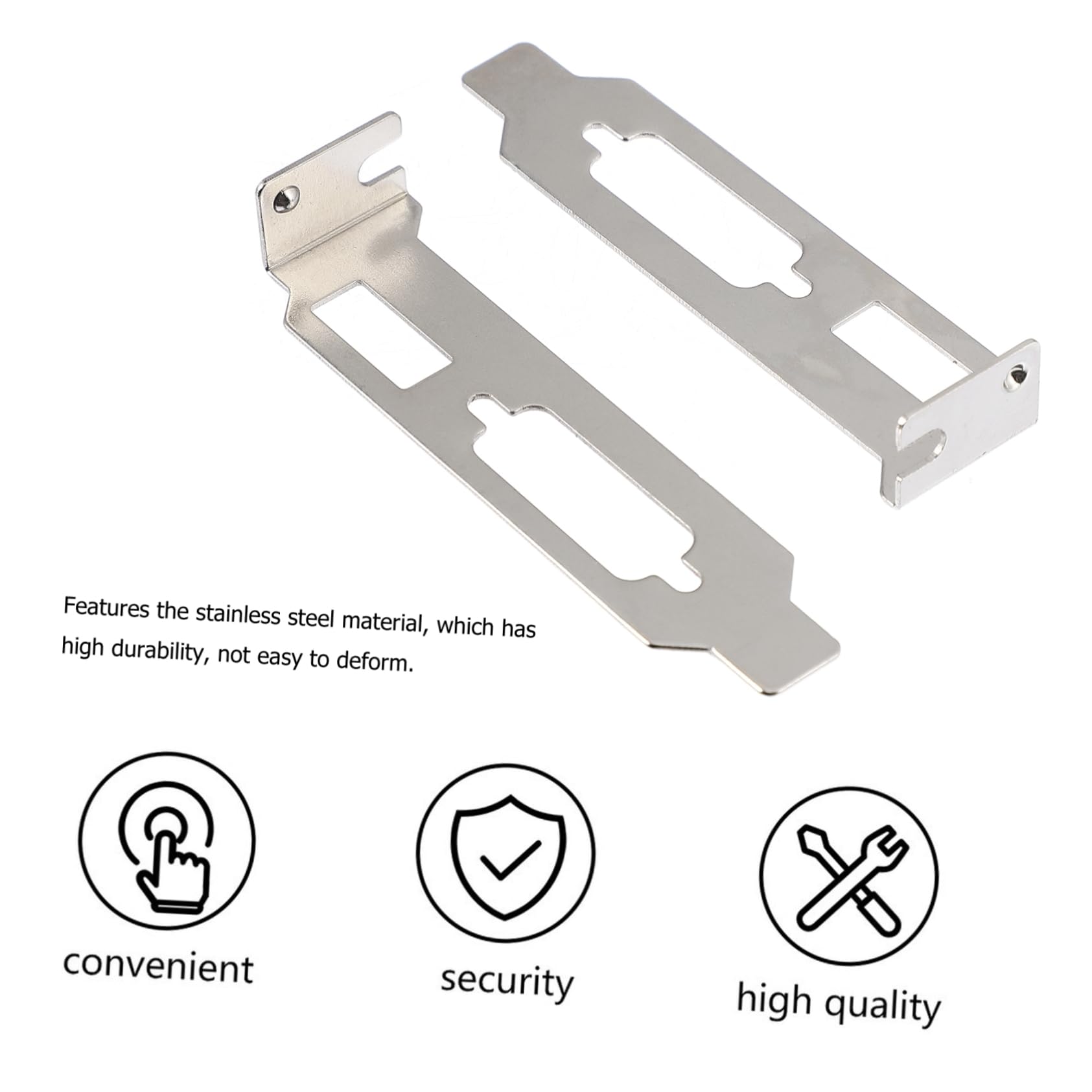 20 Pack Steel PCI Slot Cover Bracket with DP VGA Ventilation - Dustproof Expansion Slot Covers for PC Computer Case - Perfect for Gaming Rigs, Workstations & Server Builds