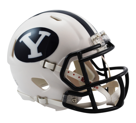 BYU Riddell Speed Mini Helmet - Authentic College Football Collectible - Perfect for Fans, Display, and Gifts - Great for Game Day Decor and Memorabilia Collections