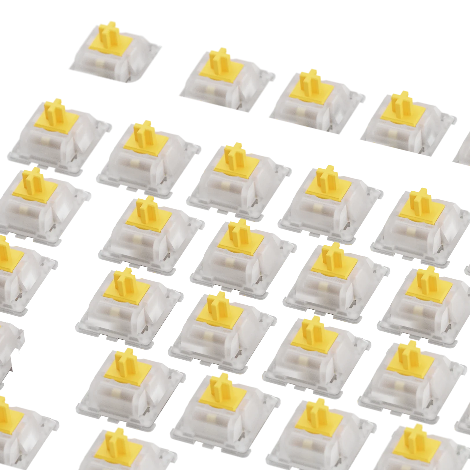 Glorious Panda Silent MX 75 Mechanical Keyboard Switches - Tactile & Quiet for Gaming, Typing & Office Work (ANSI Layout)