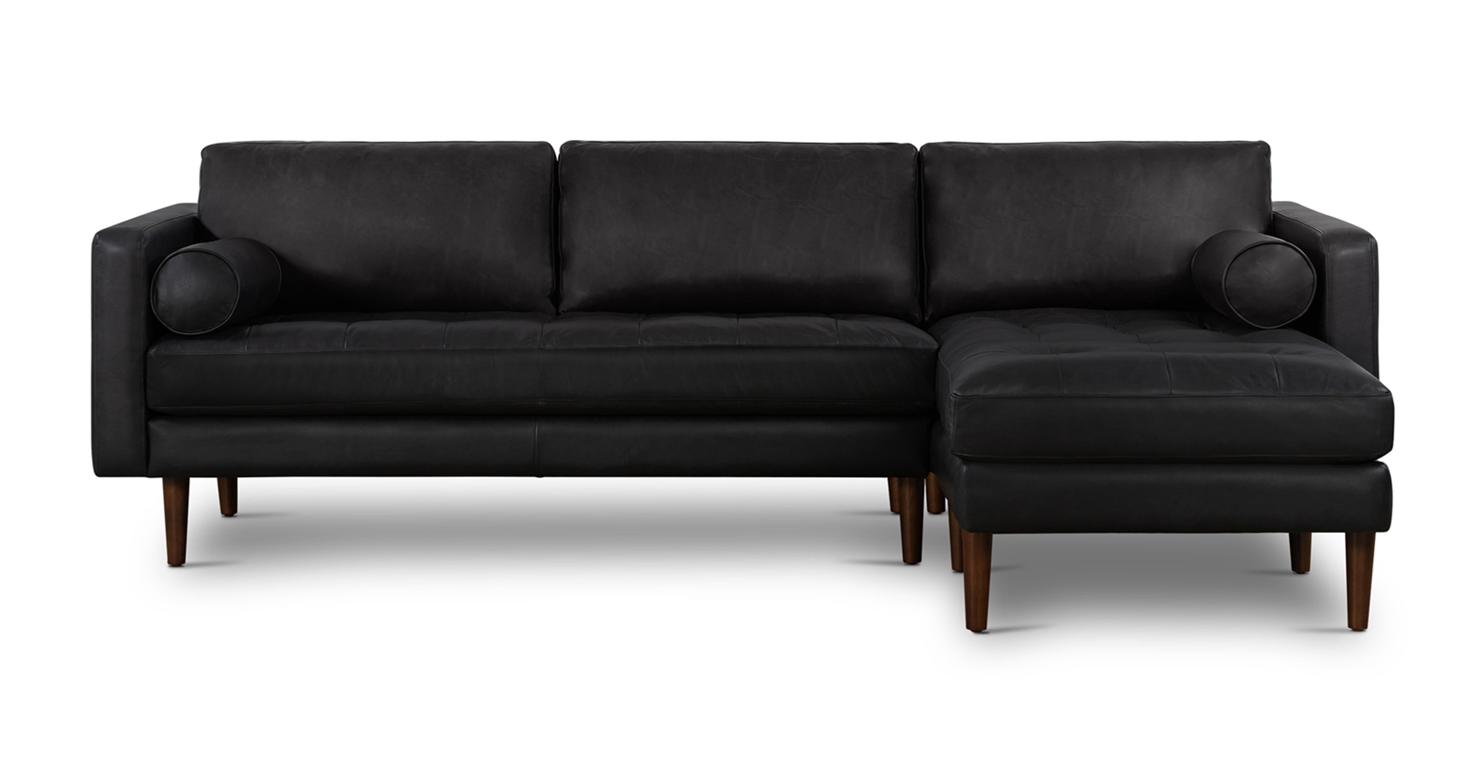 Napa Right Facing Sectional Sofa - Modern L-Shaped Couch for Living Room, Family Room & Home Theater | Comfortable Upholstered Furniture with Premium Fabric