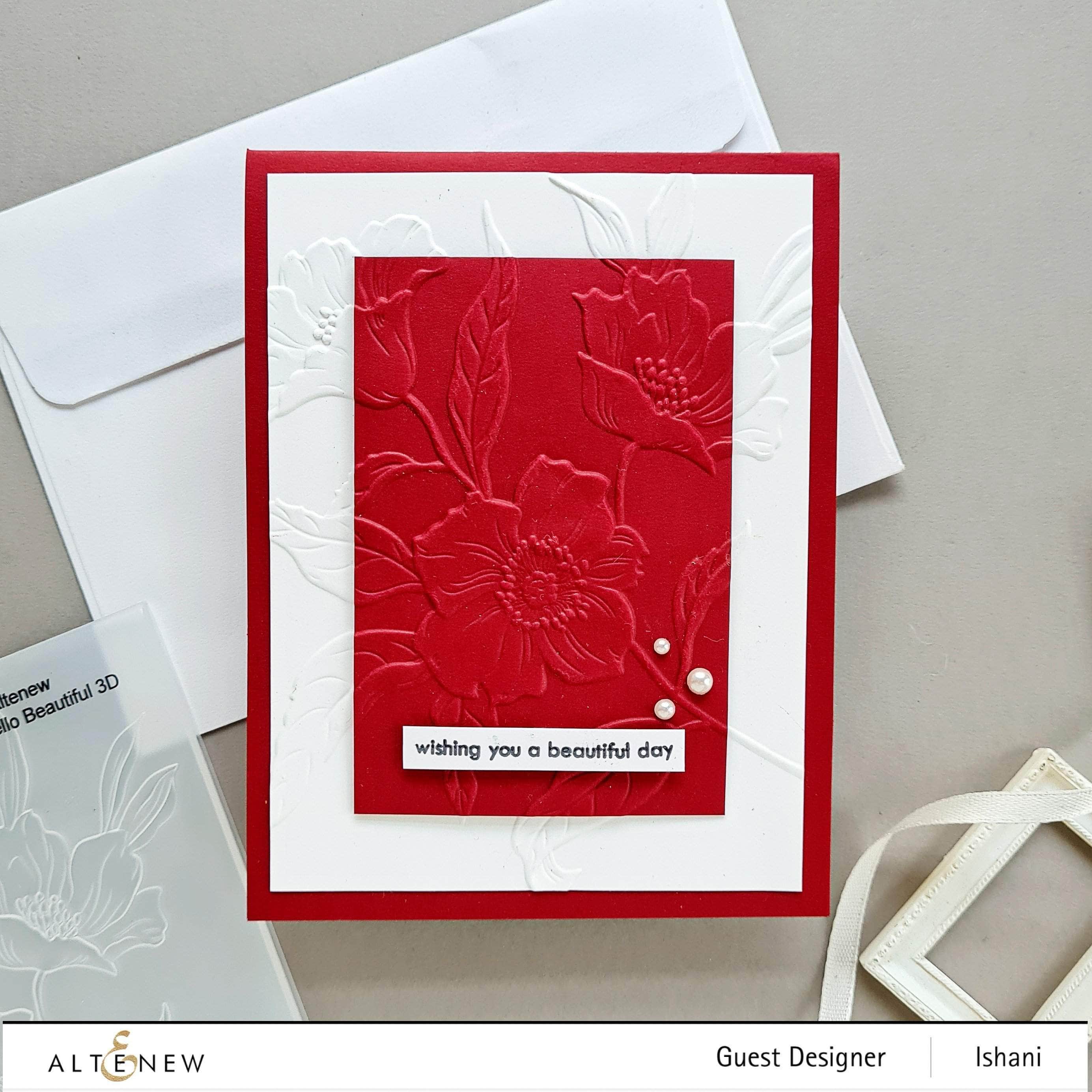 DIY Craft Your Life Project Kit: Hello Beautiful - Creative Scrapbooking & Card Making Supplies for Handmade Greeting Cards, Journals, and Home Decor