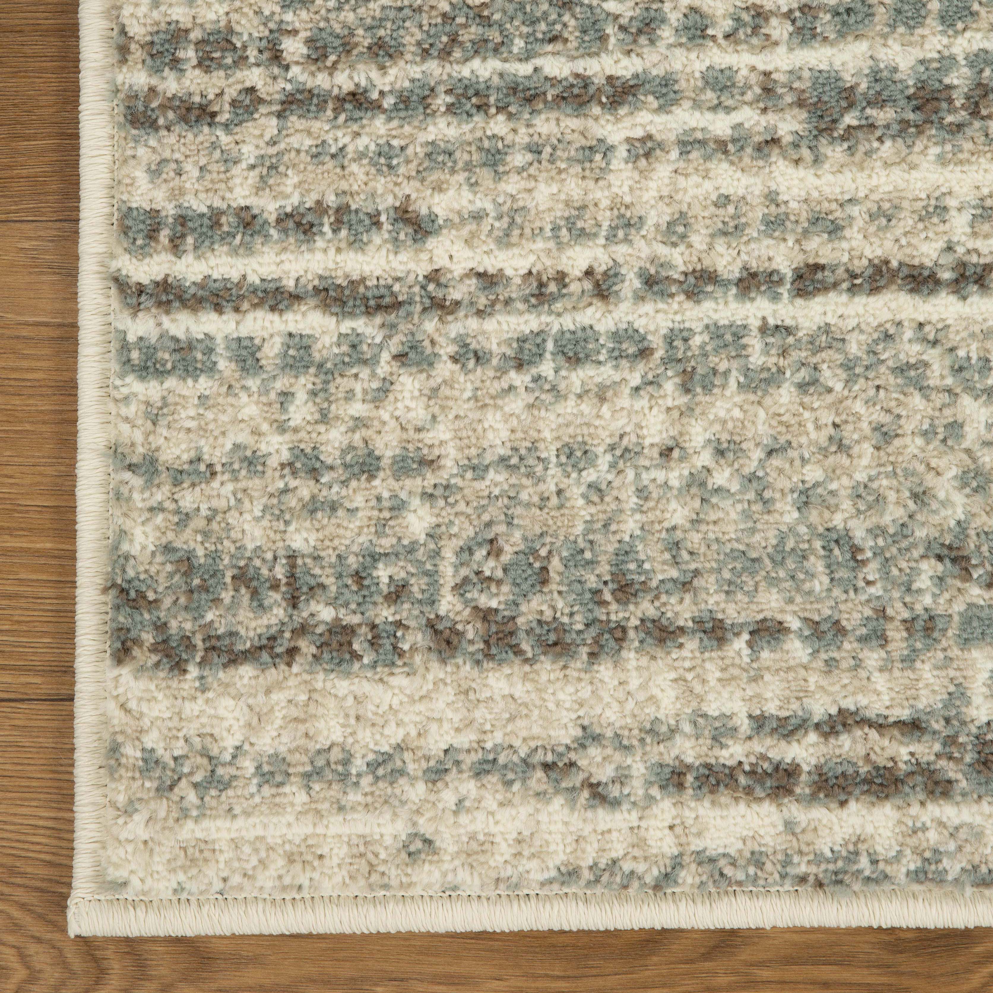 Montauk Striped Pastel Indoor Area Rug - Soft Bohemian Style Living Room Carpet for Bedroom, Nursery & Dorm Decor