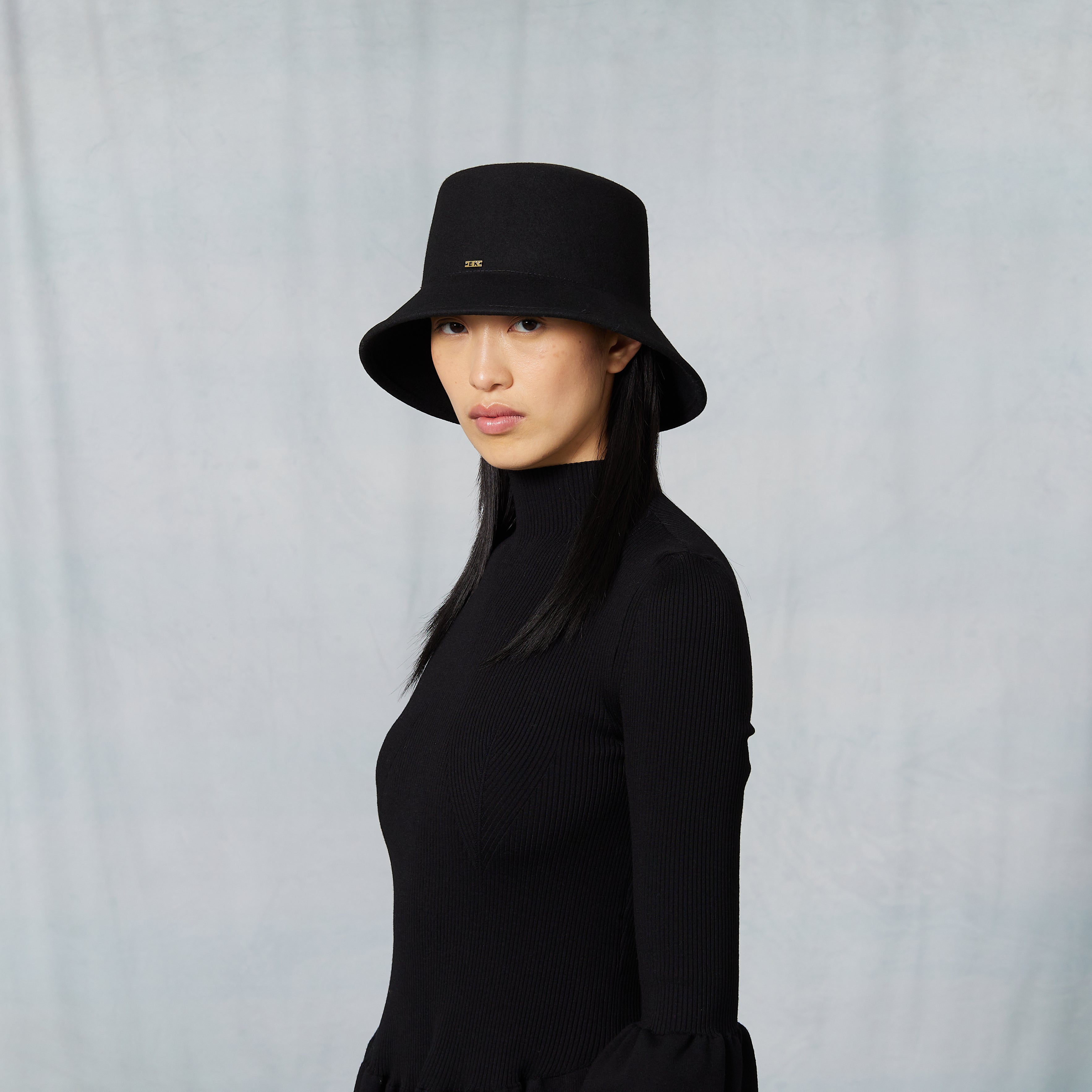 Ruby Red Wool Felt Bucket Hat for Women - Soft & Stylish Sun Protection Outdoor Hat for Beach, Hiking & Fashion