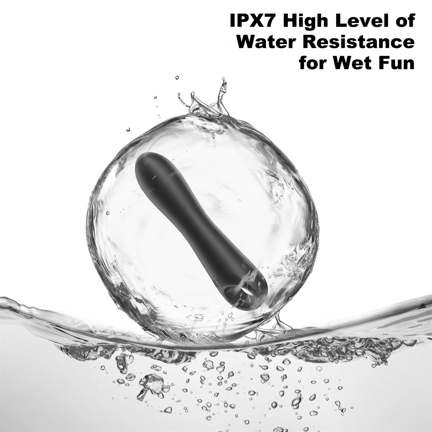 Mini Bullet Vibrators for Women - Powerful G Spot & Clitoral Stimulator with 10 Vibration Modes, Waterproof Adult Sex Toy for Solo Play & Couples Pleasure (Black) - Perfect for Bedroom Fun & Intimate Moments