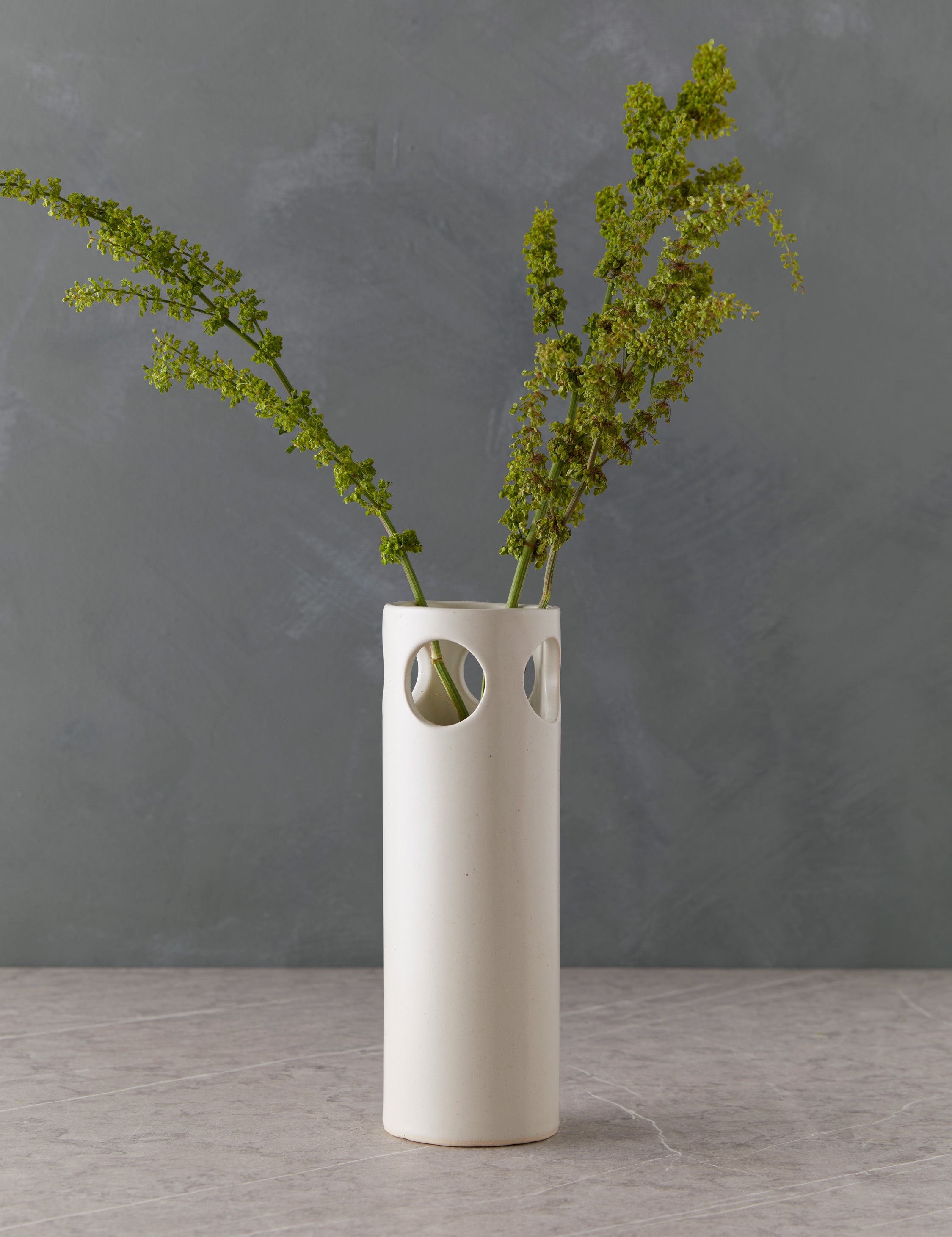 SIN Cenote Vase - Handmade Ceramic Vase for Home Decor, Wedding Centerpiece & Boho Style Interior Design