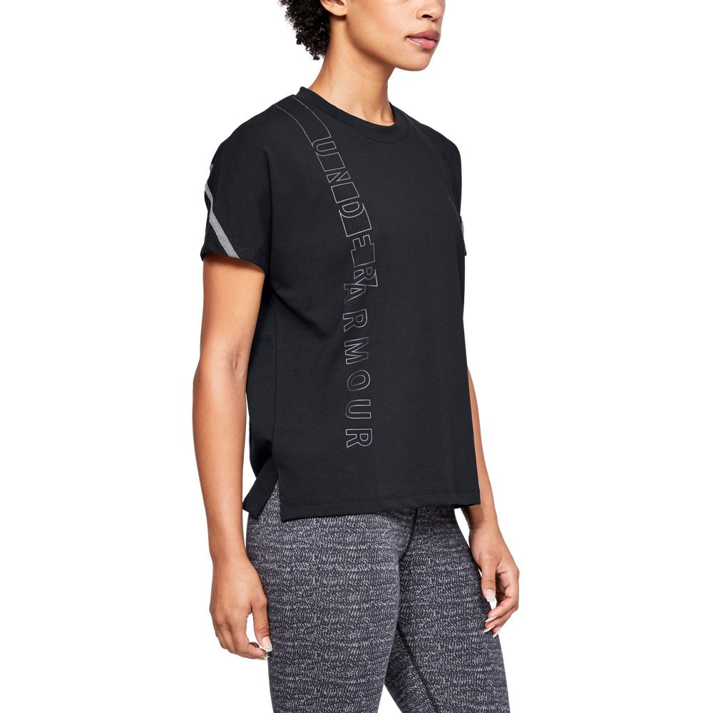 Under Armour Women's Lighter Longer Short Sleeve Crew Neck T-Shirt - Moisture Wicking Athletic Top for Running, Workouts & Gym Training