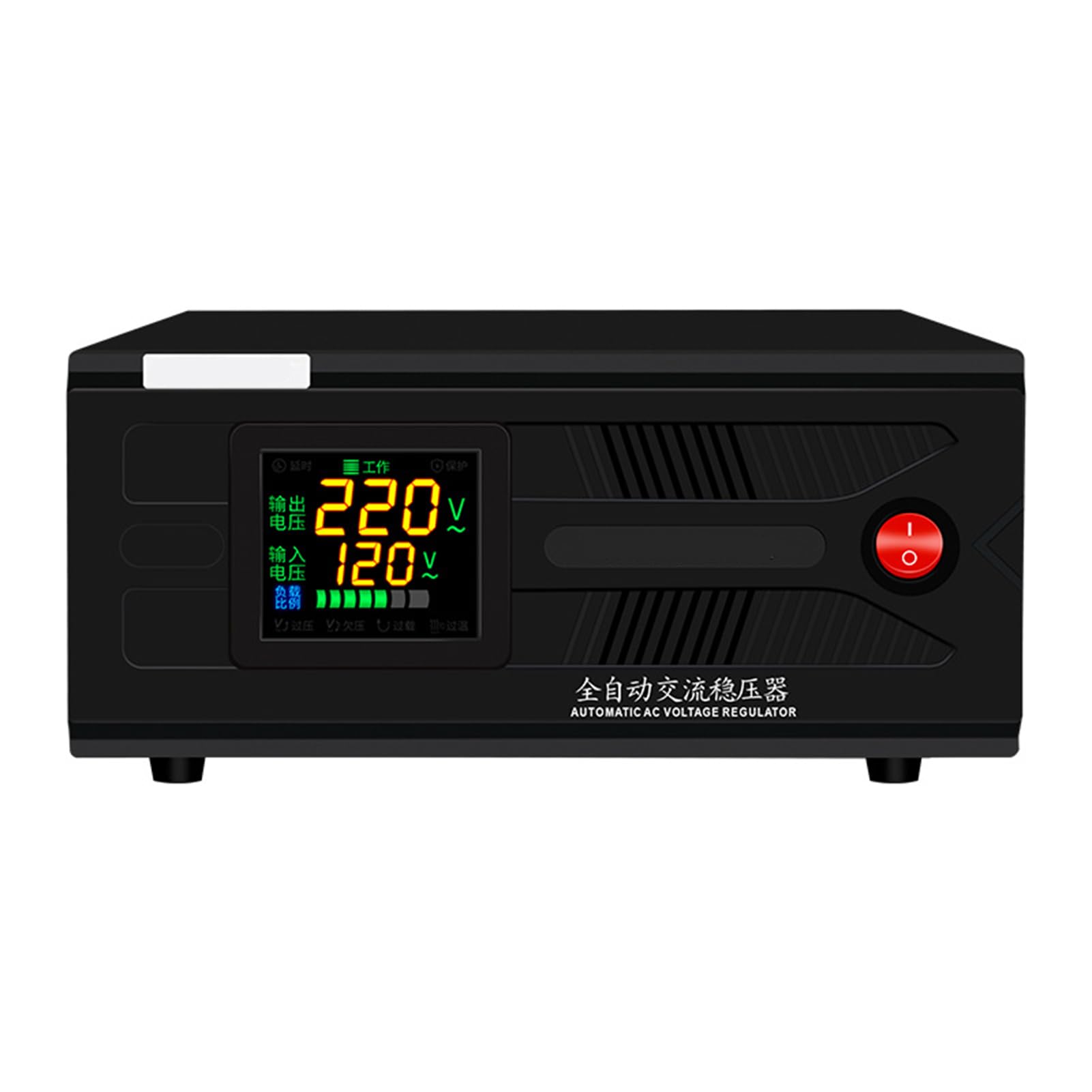 1500VA/2000VA Household Voltage Stabilizer - Single Phase AC Voltage Regulator for Small Appliances | Protects Refrigerators, TVs & Electronics from Power Fluctuations