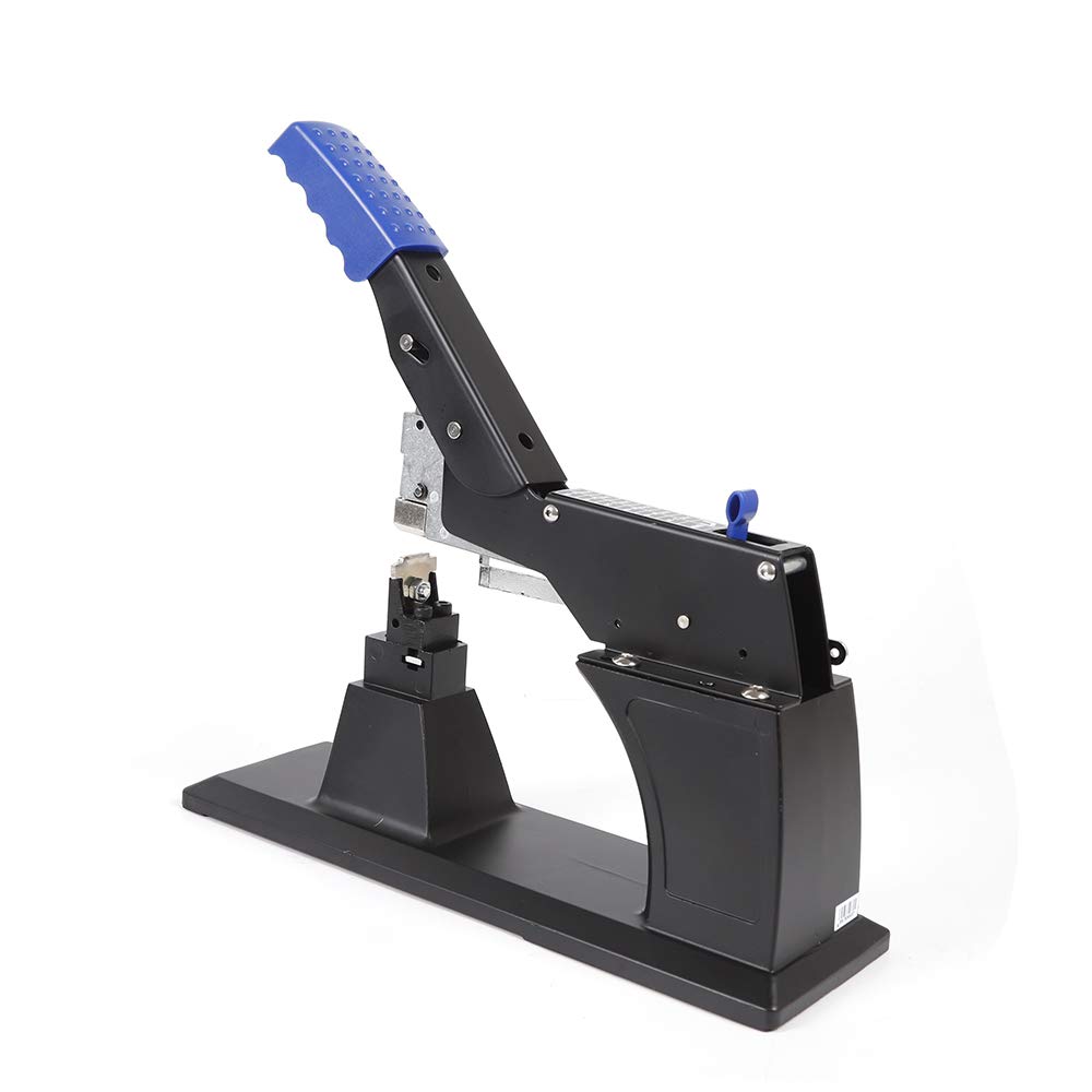 Manual Desktop Saddle Stitching Machine - Heavy Duty Book Binder & Stapler for Office, School, and Home Use - Perfect for Bookbinding, Magazine Making, and Document Binding