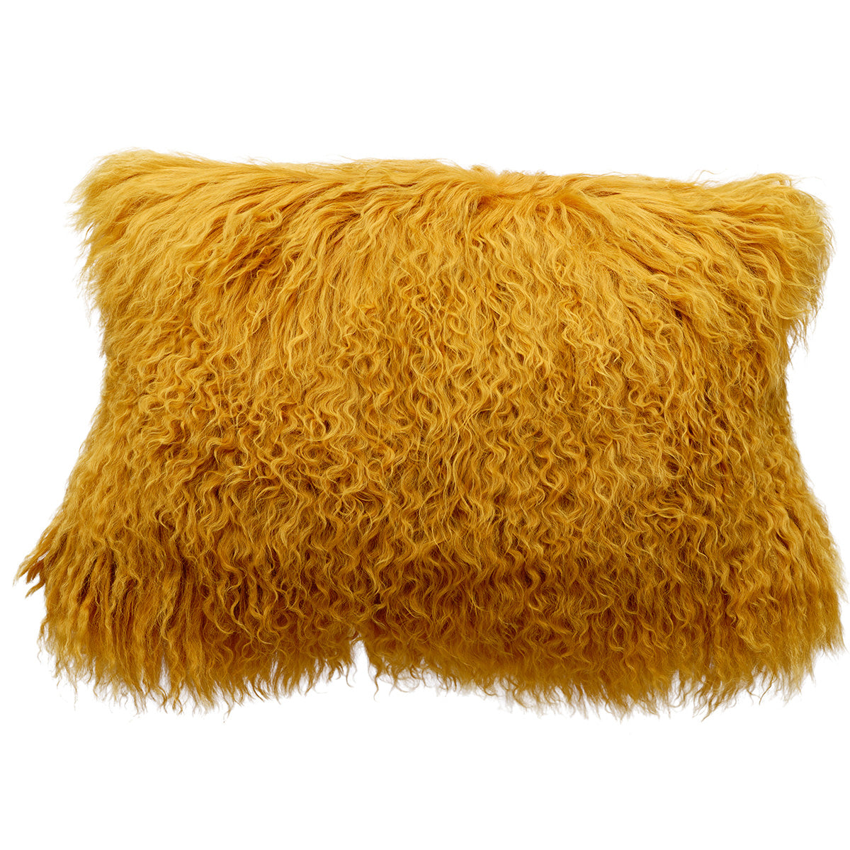 Premium Small Lumbar Support Pillow - Genuine Tibetan Lamb Wool - Ergonomic Back Pain Relief for Office Chair, Car Seat & Home Use