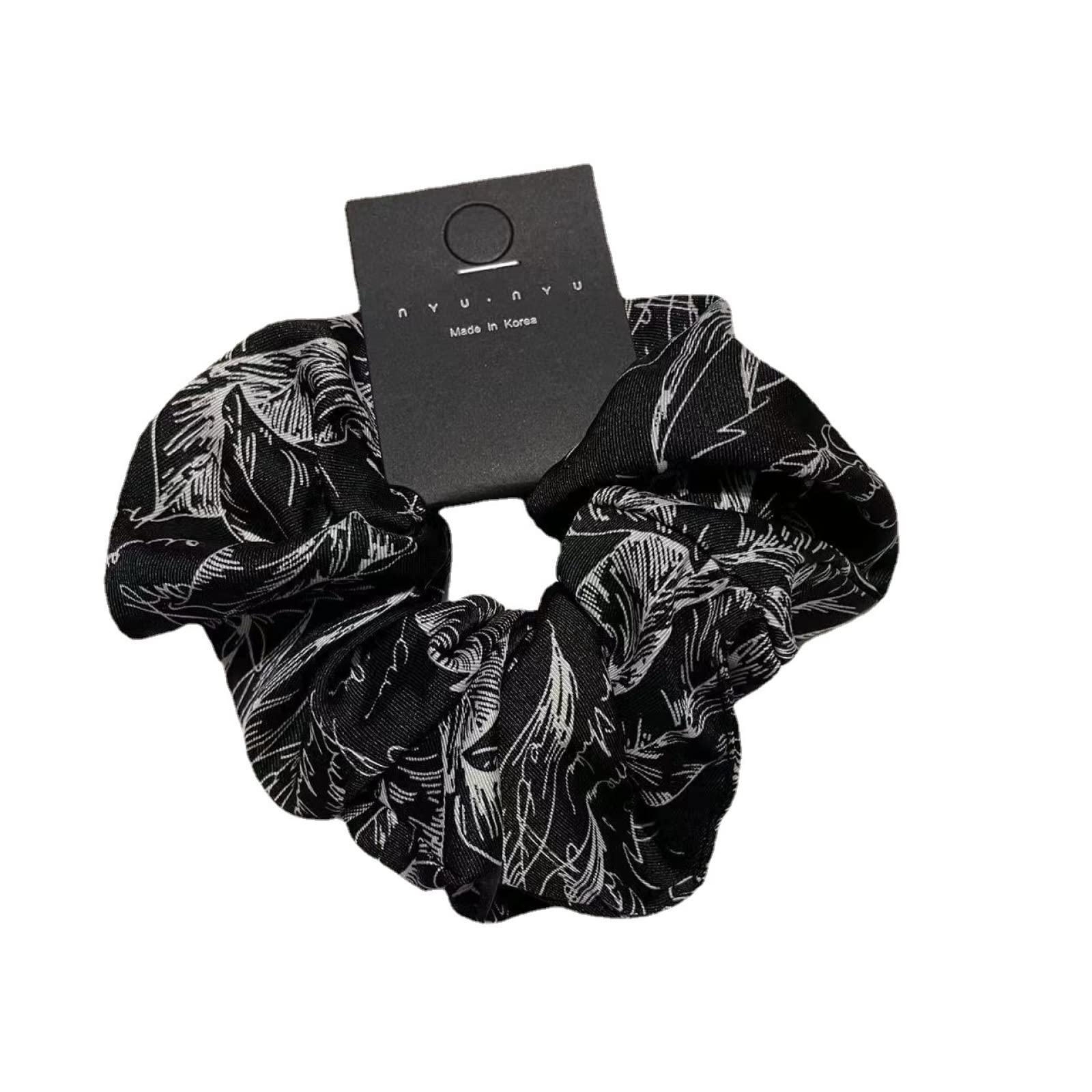 Satin Scrunchie Hair Ties 2Pcs - Women's Hair Accessories for Ponytail & Bun