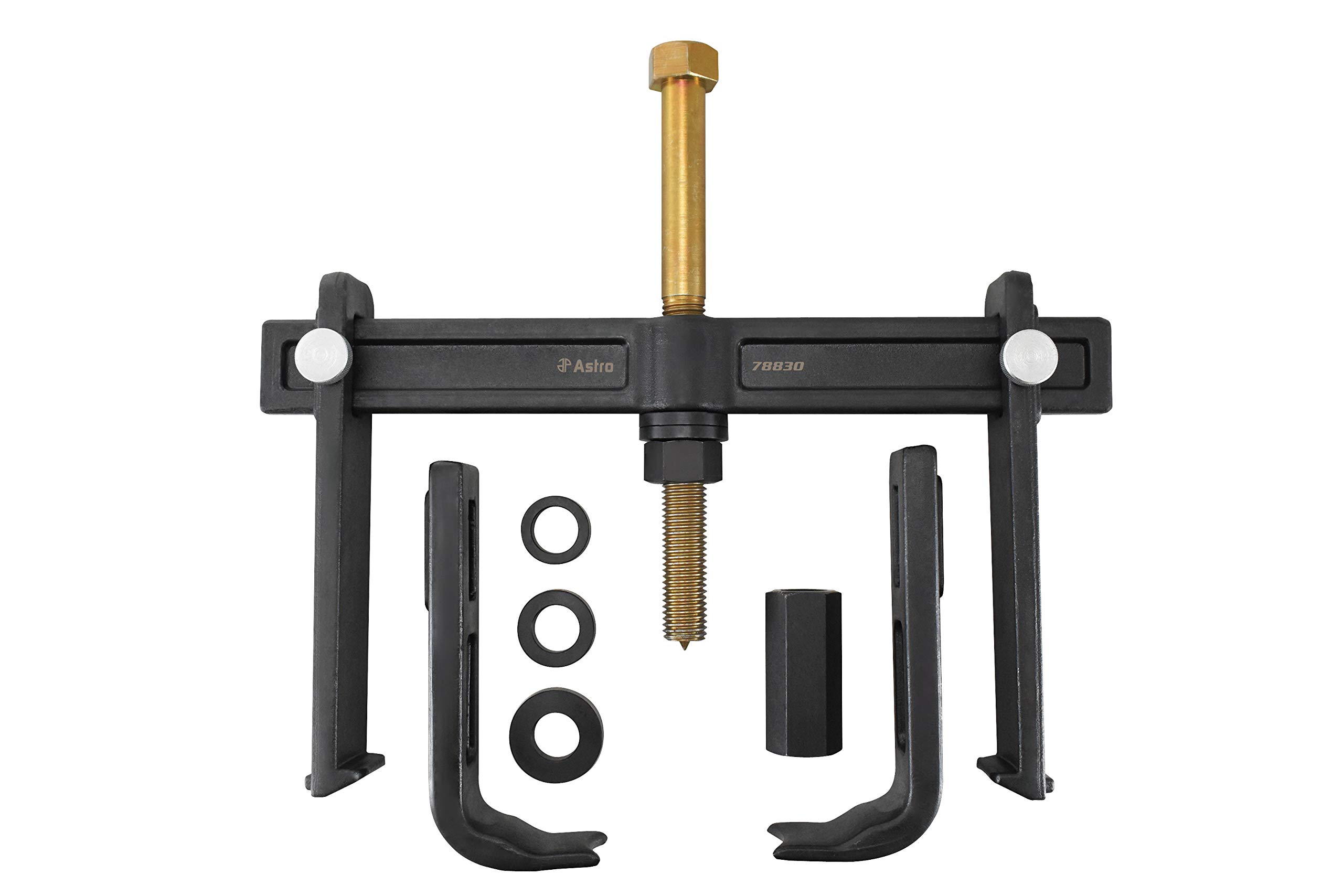 Astro Pneumatic Tool 78830 Heavy Duty Hub Drum & Rotor Puller Kit - Professional Automotive Repair Tool for Brake Service & Wheel Bearing Removal