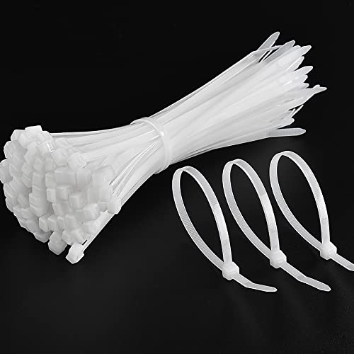 14 Inch Heavy Duty Cable Zip Ties - 200 Pack (75 lbs Tensile Strength) | UV Resistant, Premium Quality for Outdoor & Indoor Use | Perfect for Organizing Wires, Bundling Cables & DIY Projects