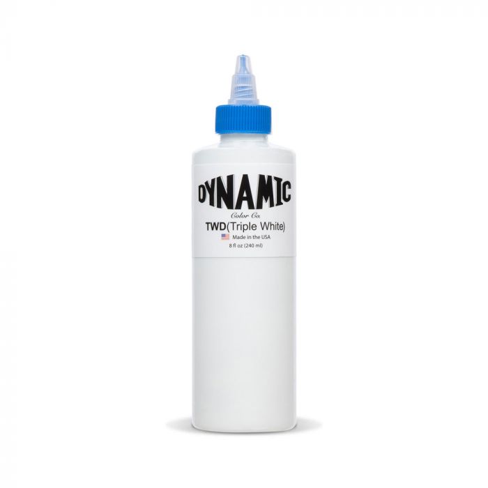 Dynamic Triple White 8oz Bottle - Premium Whitening Solution for Teeth, Skin & Nails - Perfect for Home Beauty Care & Dental Hygiene