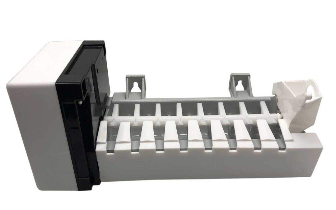 Edgewater Parts W10300022 W10122556 W10377190 Replacement Ice Maker - Compatible with Whirlpool Refrigerator Models WPW10300022 - Perfect for Kitchen Appliance Repair & DIY Installation