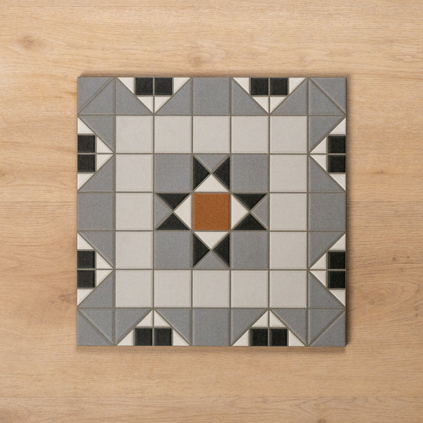 Alicante Derby Matt Cushioned Edge Porcelain Tile 316x316mm - Premium Bathroom & Kitchen Flooring for Modern Homes