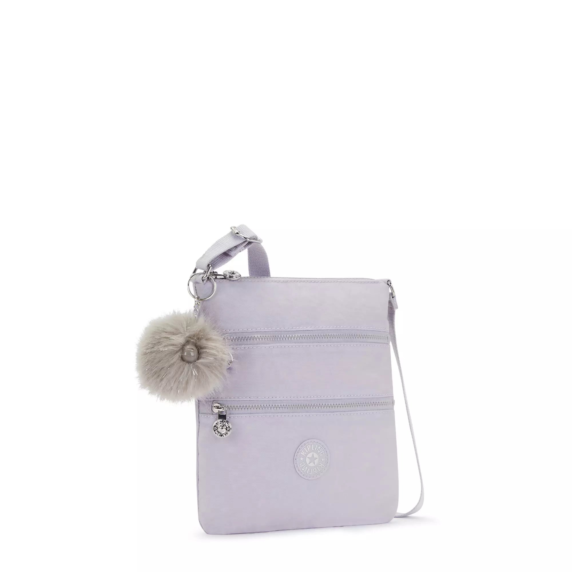 Kipling Keiko Crossbody Mini Bag - Fresh Lilac GG | Stylish & Lightweight Purse for Women | Perfect for Travel, Shopping & Everyday Use