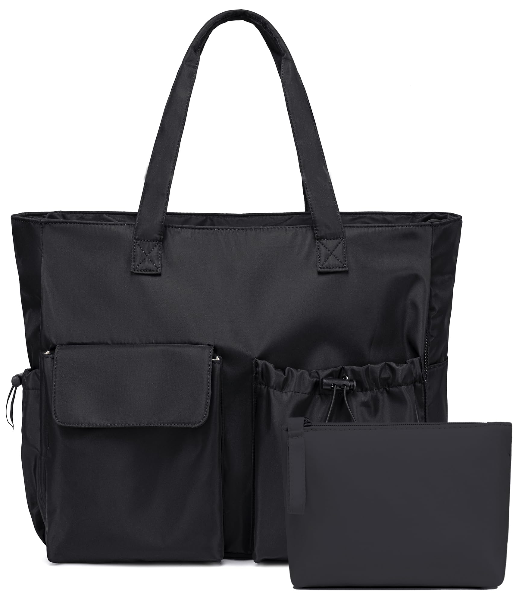 Waterproof & Sandproof Beach Tote Bag for Women - Large Zippered Pool Bag with Wet Pocket - Perfect for Swimming, Gym, Shopping & Travel