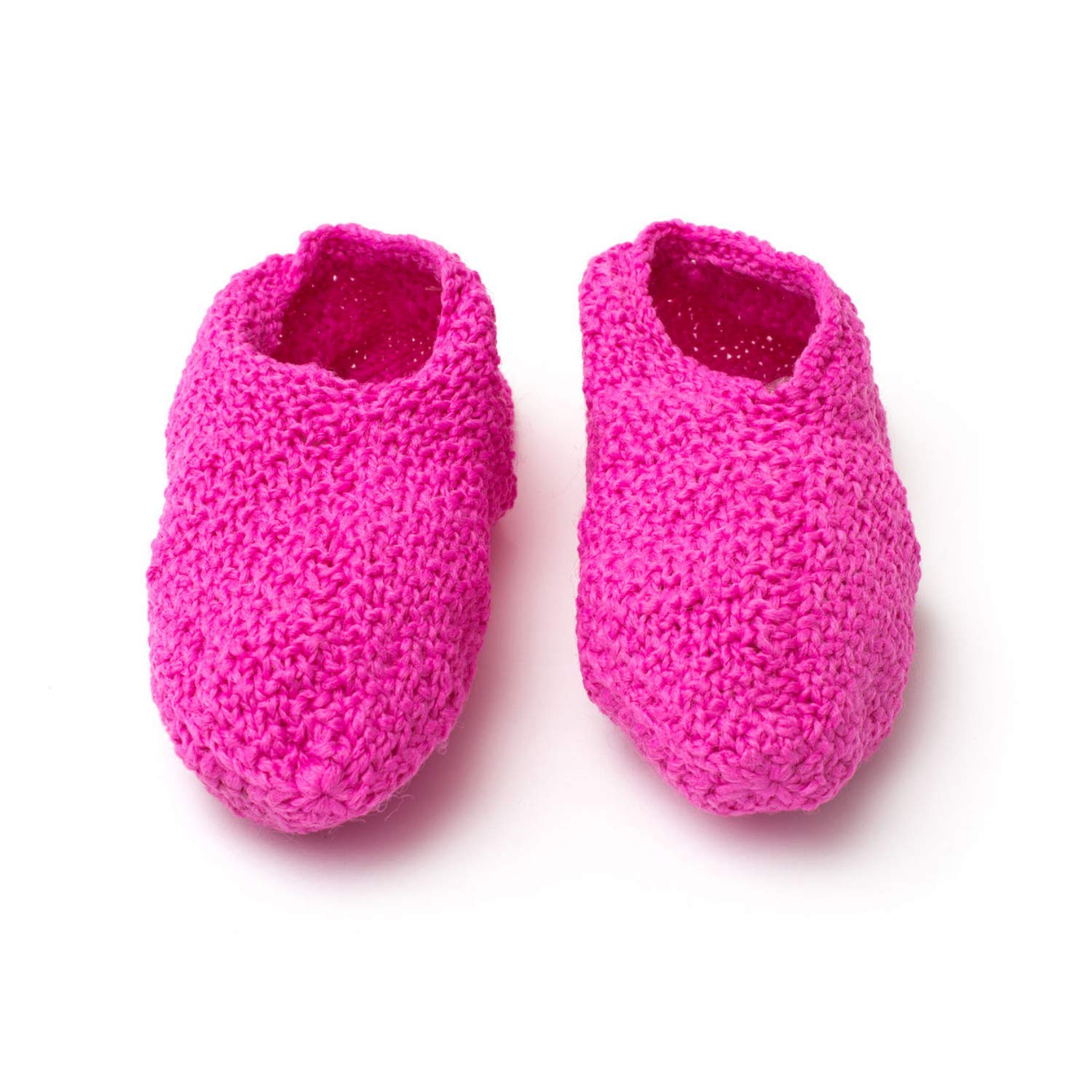 Phentex Slipper & Craft Yarn - 3 Ounce Hot Pink Single Ball for Knitting, Crocheting, and DIY Projects | Perfect for Socks, Blankets, and Home Decor