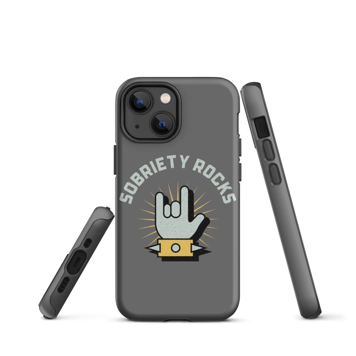 Premium Sobriety Rocks Tough Case for iPhone® - Durable Protection for Everyday Use & Outdoor Adventures
