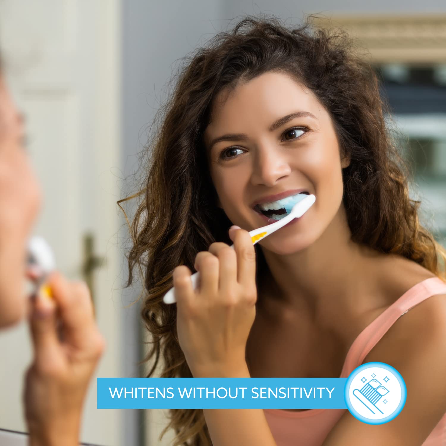 GO SMILE Professional Teeth Whitening Toothpaste - Enamel Safe Whitener & Stain Remover for Sensitive Teeth, Dentist Recommended Vitamin Formula, Travel Size (3.4 oz, 2 Pack) - Mint Flavor for Fresh Breath, Perfect for Home Use & On-the-Go Whitening