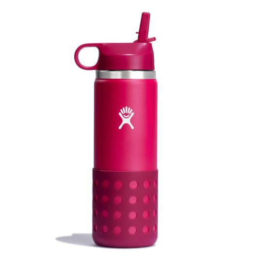 20 oz Kids' Water Bottle With Straw - Leak Proof, BPA Free, Insulated Stainless Steel Water Bottle for Boys & Girls - Perfect for School, Sports & Outdoor Activities