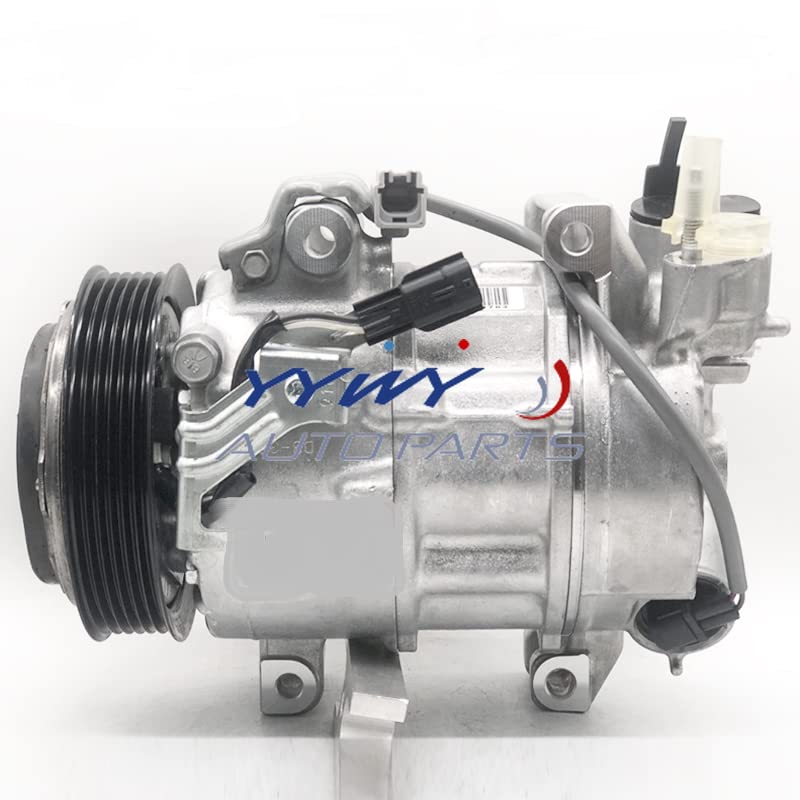 Nissan Rogue X-Trail AC Compressor Replacement - Compatible with 6SBH14F, 926004BB0A, 926004BB2A, 92600-4BB0A, 92600-4BB2A, 92600-5BC0A, 447160-6851, 447160-8450 - Perfect for AC System Repair & Maintenance