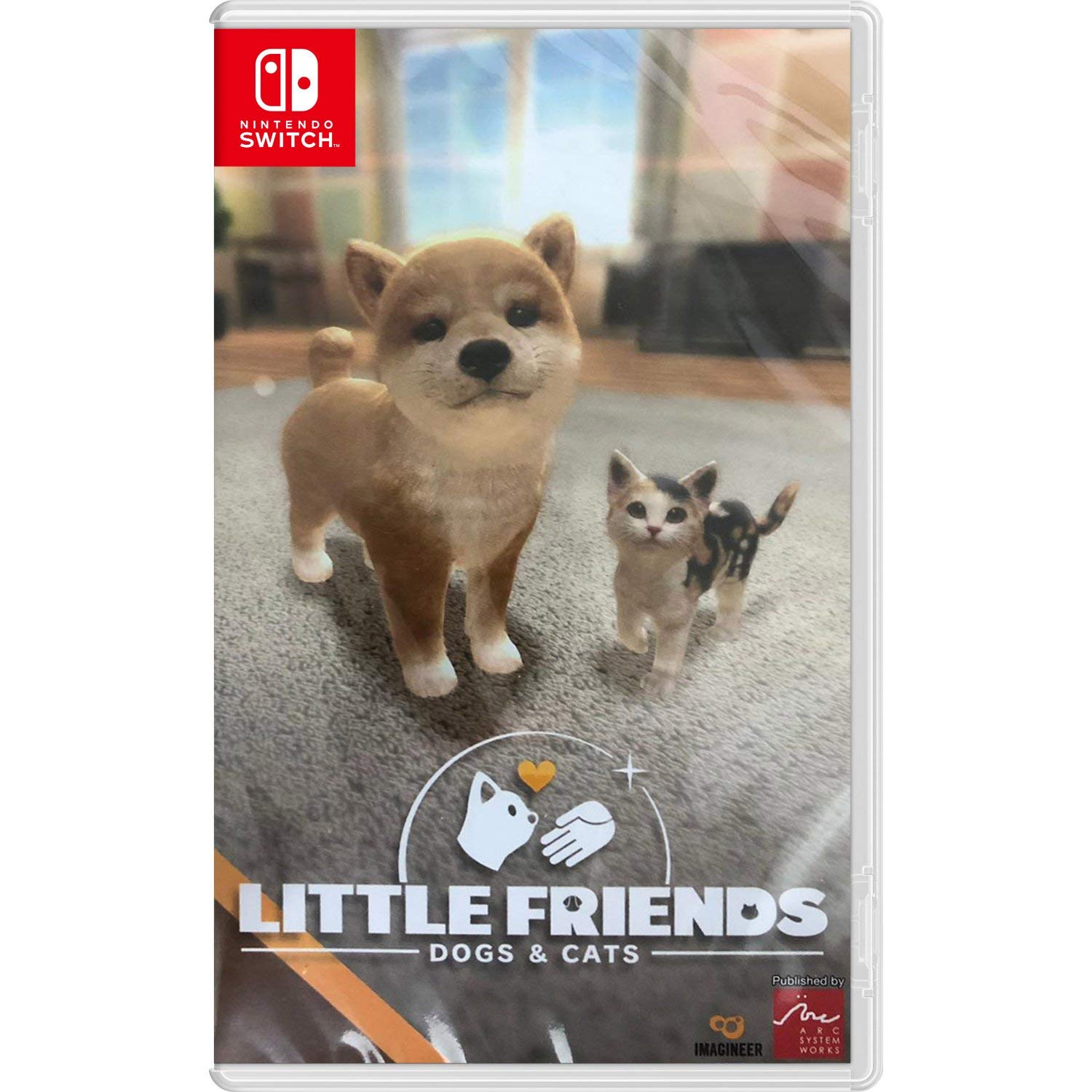 Little Friends: Dogs & Cats - Fun Virtual Pet Simulation Game for Nintendo Switch | Adopt & Care for Cute Pets | Perfect for Kids & Animal Lovers | Great for Family Game Nights & Relaxing Playtime