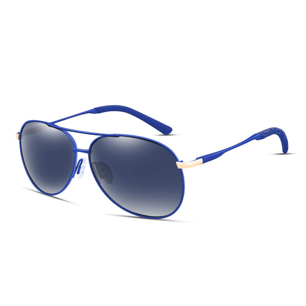Polarized Aviator Sunglasses for Men & Women - UV400 Protection Metal Frame - Classic Retro Style for Driving, Outdoor Sports & Fashion Accessories