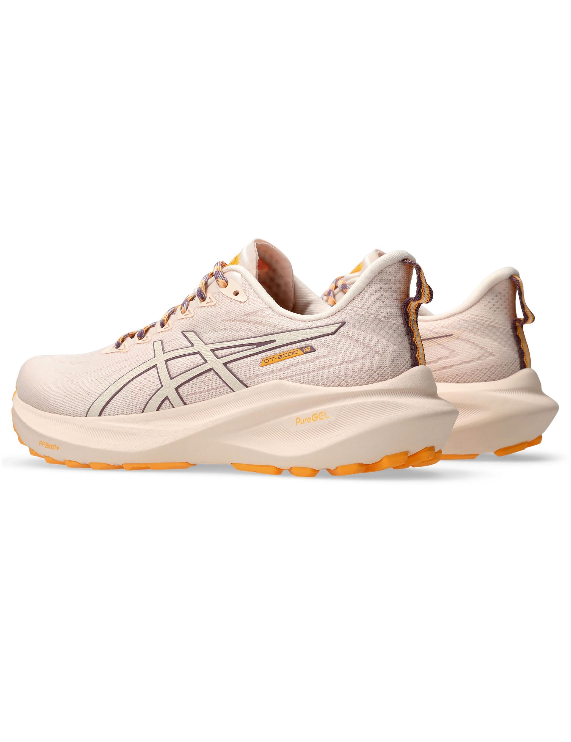 ASICS GT 2000 13 TR Running Shoes - Women's Nature Bathing/Pearl Pink - Lightweight Cushioned Trail Runners for Hiking, Jogging & Outdoor Workouts
