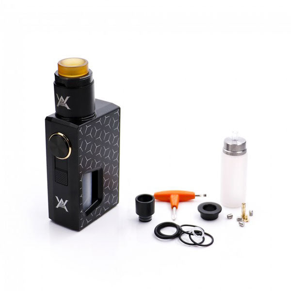 GeekVape Athena Squonk Mod Kit with BF RDA - 75W VW Mechanical Box Mod for E-Cigarettes | Perfect for Cloud Chasing & Flavorful Vaping at Home or Outdoors