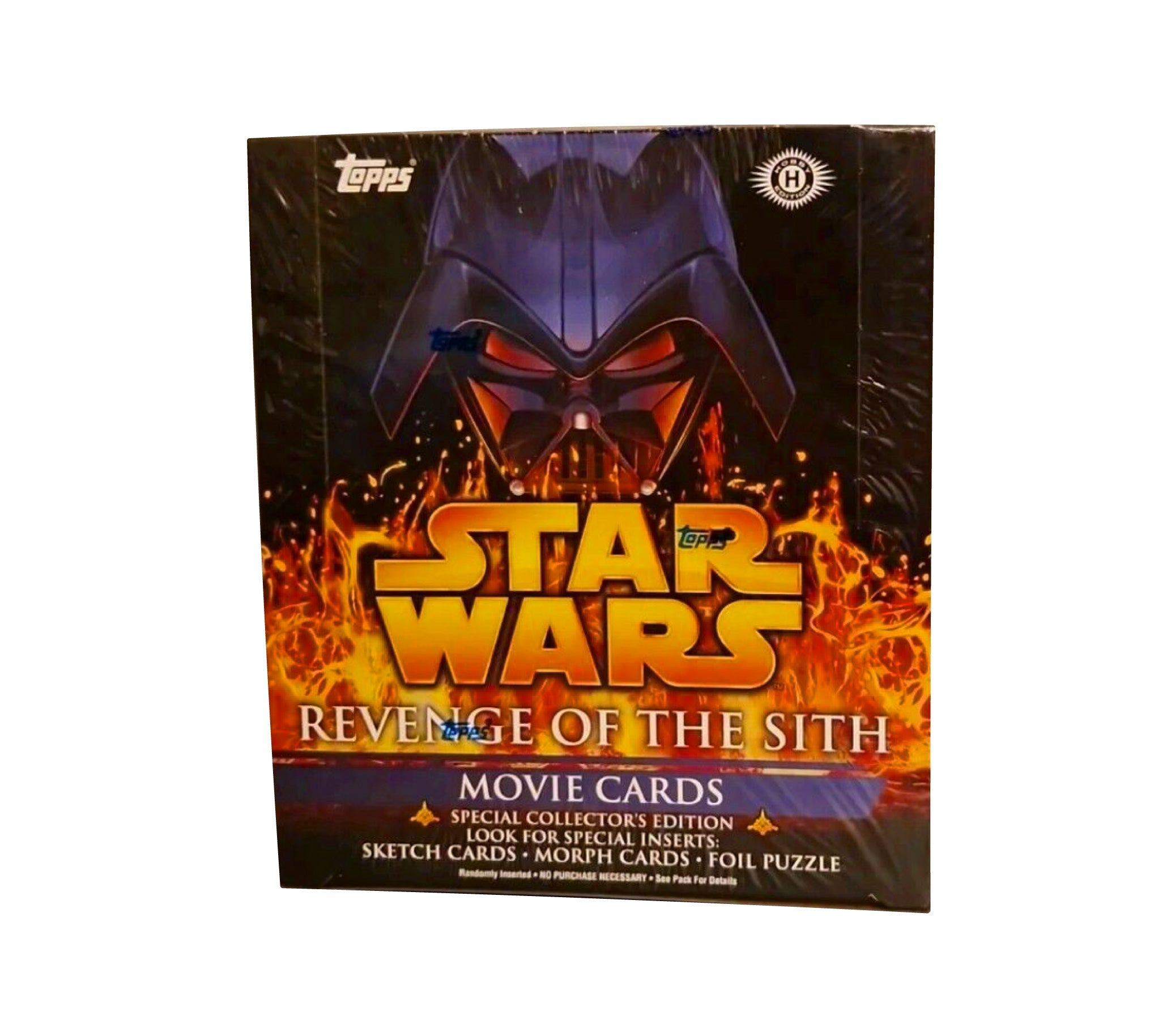 2005 Topps Star Wars Revenge of the Sith Hobby Box - 36 Packs Trading Cards Collection for Collectors & Fans - Perfect for Display, Trading, and Nostalgic Star Wars Memorabilia