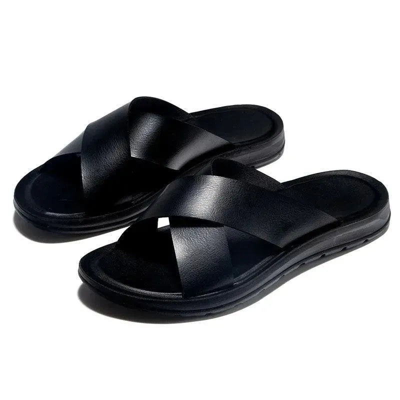 Premium Genuine Leather Walker Sandals for Men & Women - Comfortable & Durable Walking Shoes for Outdoor, Travel & Casual Wear