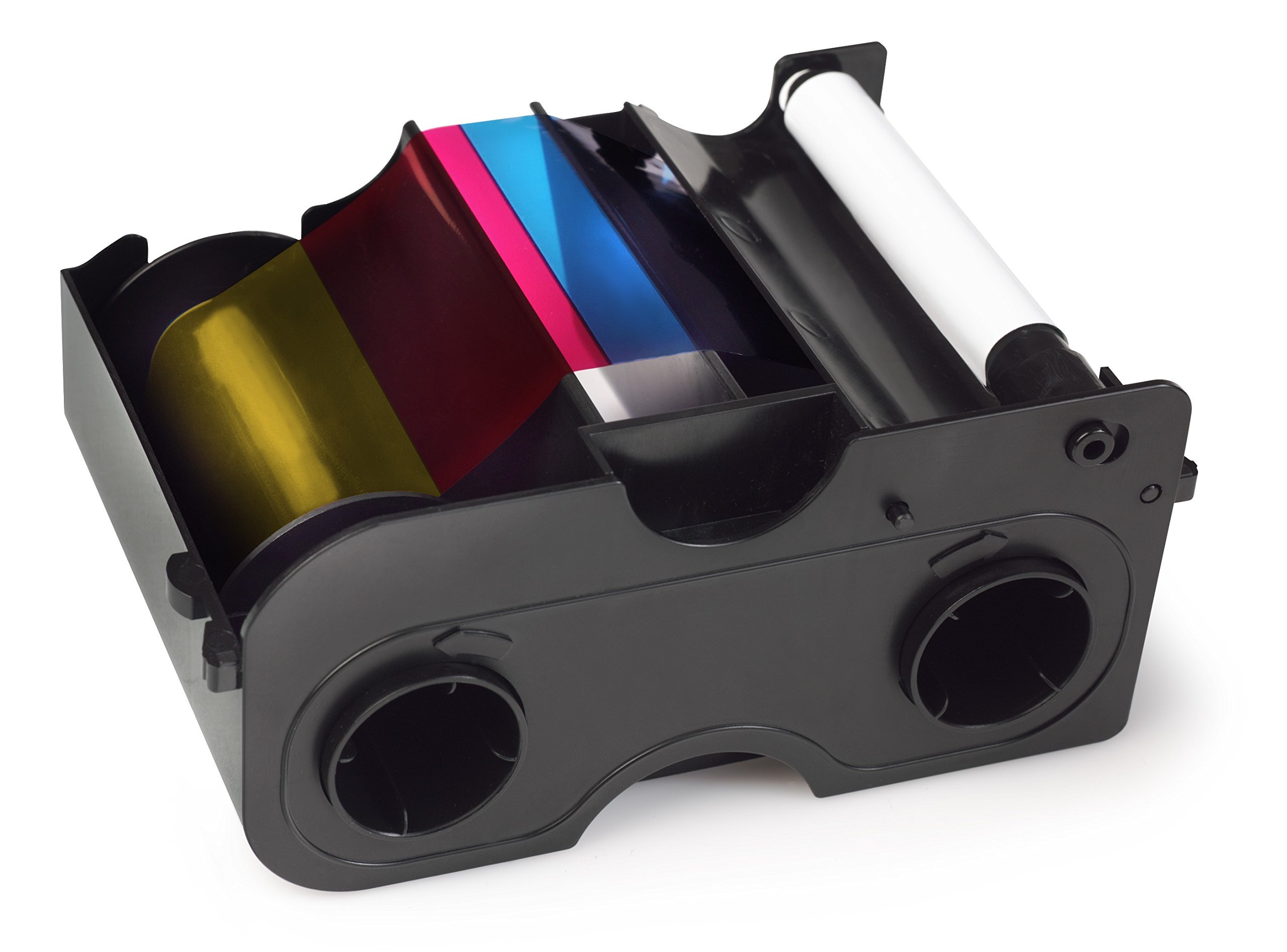 Fargo 45410 YMCKO Color Ribbon - Compatible with Fargo C50, DTC1000 & DTC1250e Printers - Ideal for ID Card Printing, Security Badges & Access Control Systems