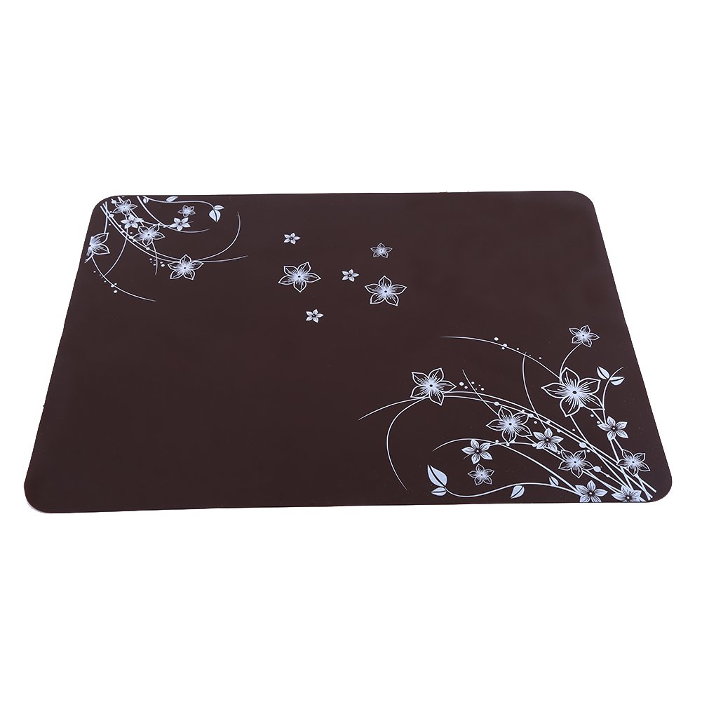 Horoper Non-Slip Silicone Placemats - Heat Resistant Kitchen Table Mats for Dining & Baking, Insulated Counter Protector Pads for Coffee & Hot Dishes - Perfect for Home, Restaurants & Outdoor Picnics