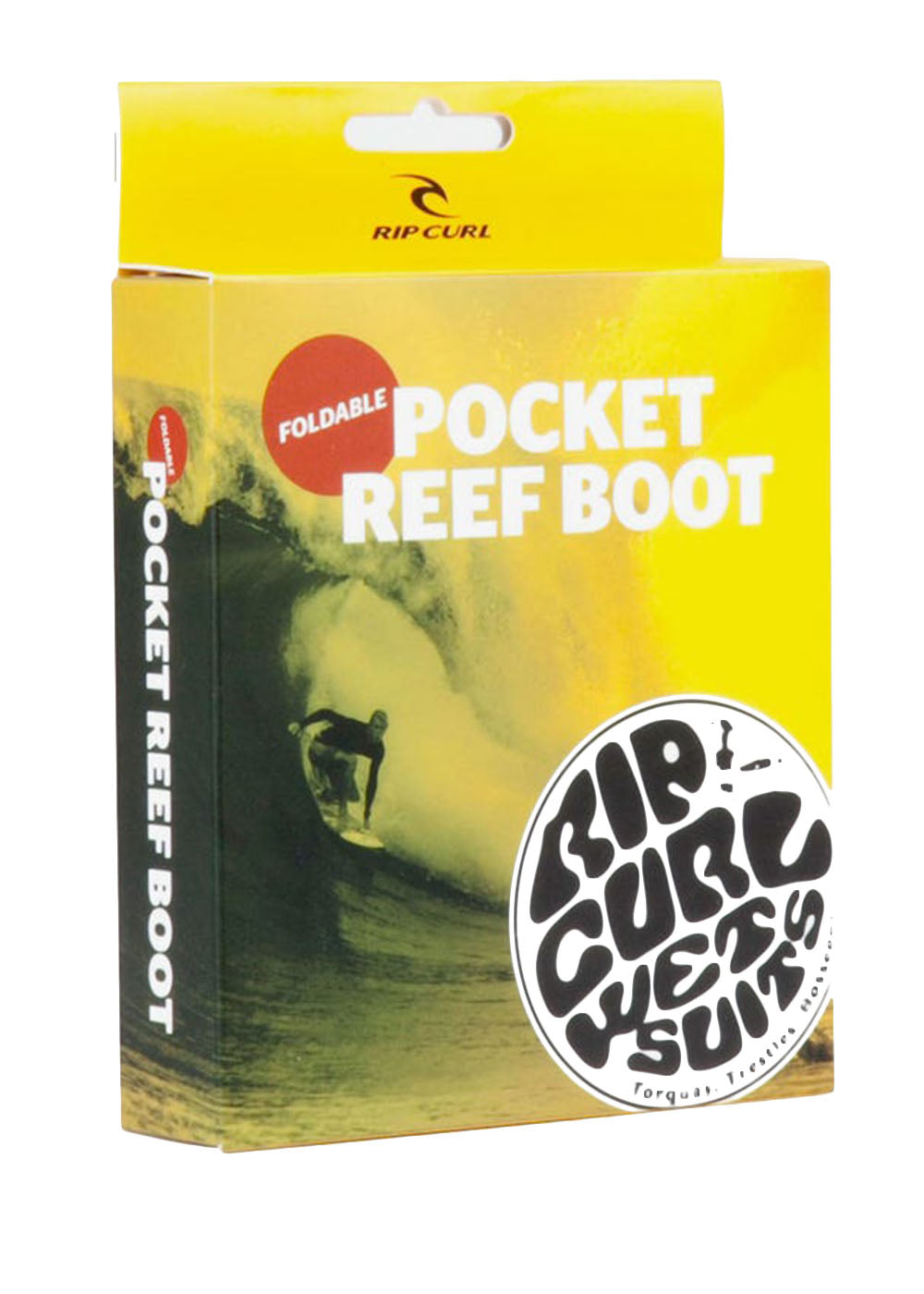 Rip Curl Foldable Pocket Reef Boots - Water Shoes for Men & Women - Lightweight & Quick-Drying for Surfing, Snorkeling & Beach Activities