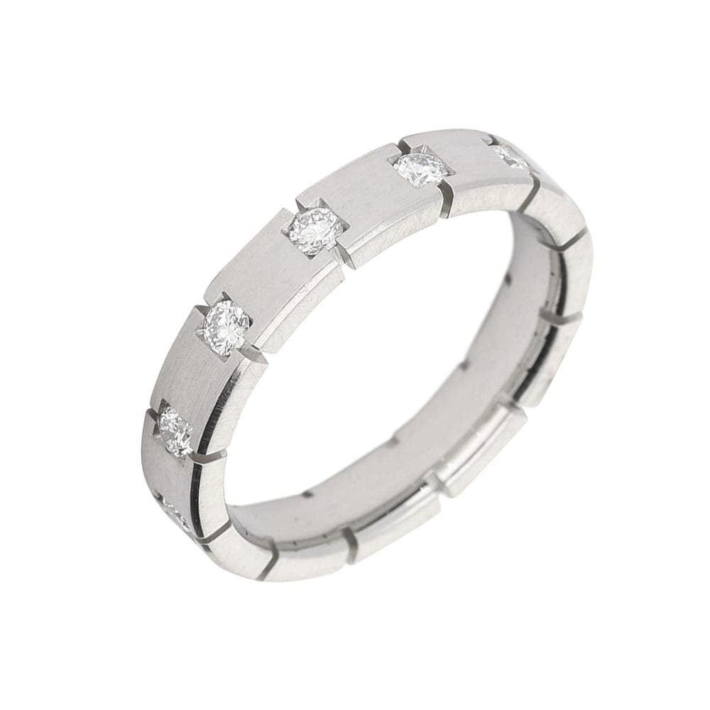 0.48ct TW Platinum Diamond Eternity Wedding Ring - VS1 Clarity, Perfect for Anniversaries & Proposals