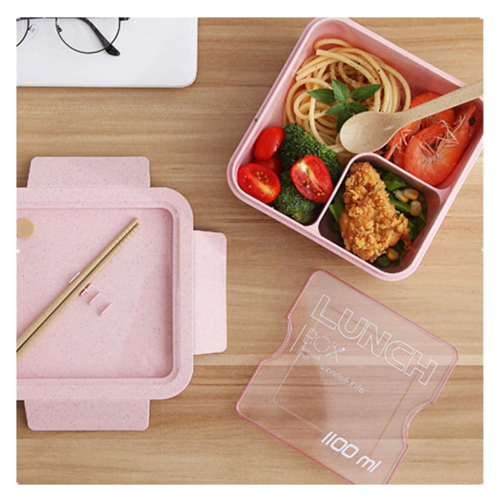 Microwave Safe Bento Lunch Box - Leak Proof & Durable Food Container for Kids & Adults - Perfect for School, Office, Picnic & Meal Prep Storage