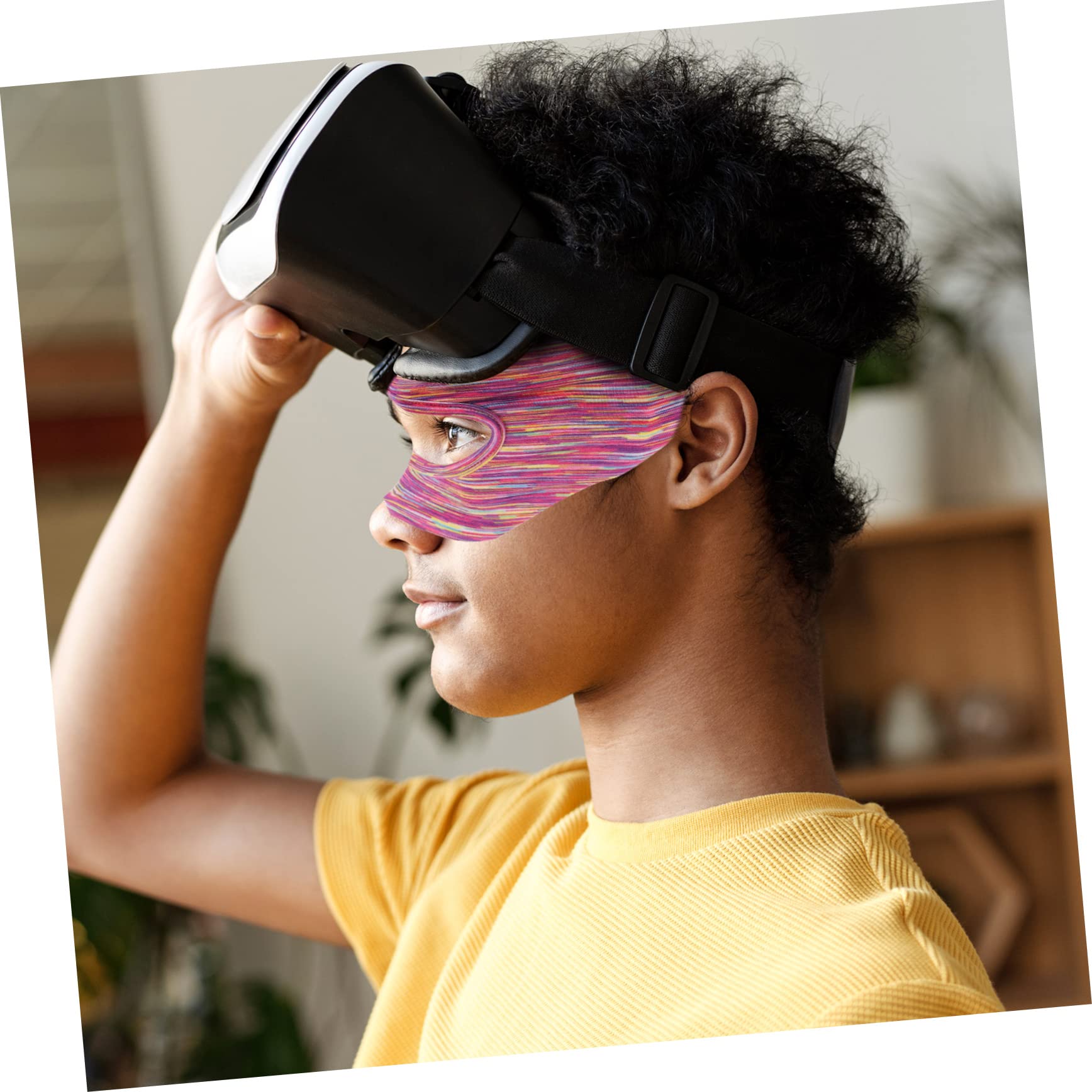 ULDIGI 4-Pack Breathable VR Headset Cushions - Comfortable Padding for Gaming & Relaxation - Perfect for Oculus Quest 2, HTC Vive, and PSVR