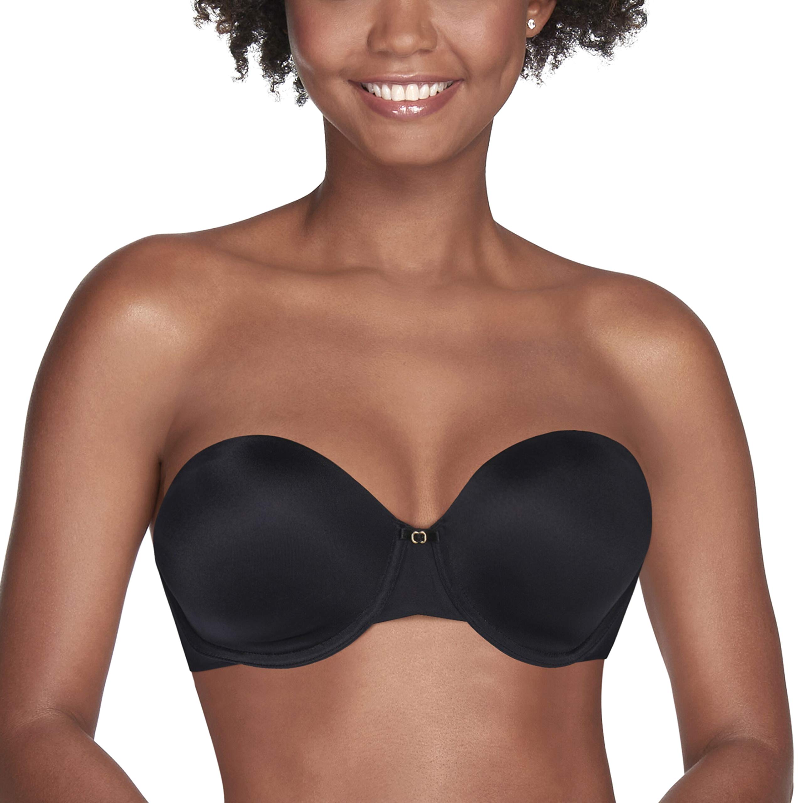 Vanity Fair Women's Strapless Bra - Full Coverage, Back Smoothing, Comfortable & Seamless for Wedding, Evening Gowns & Special Occasions