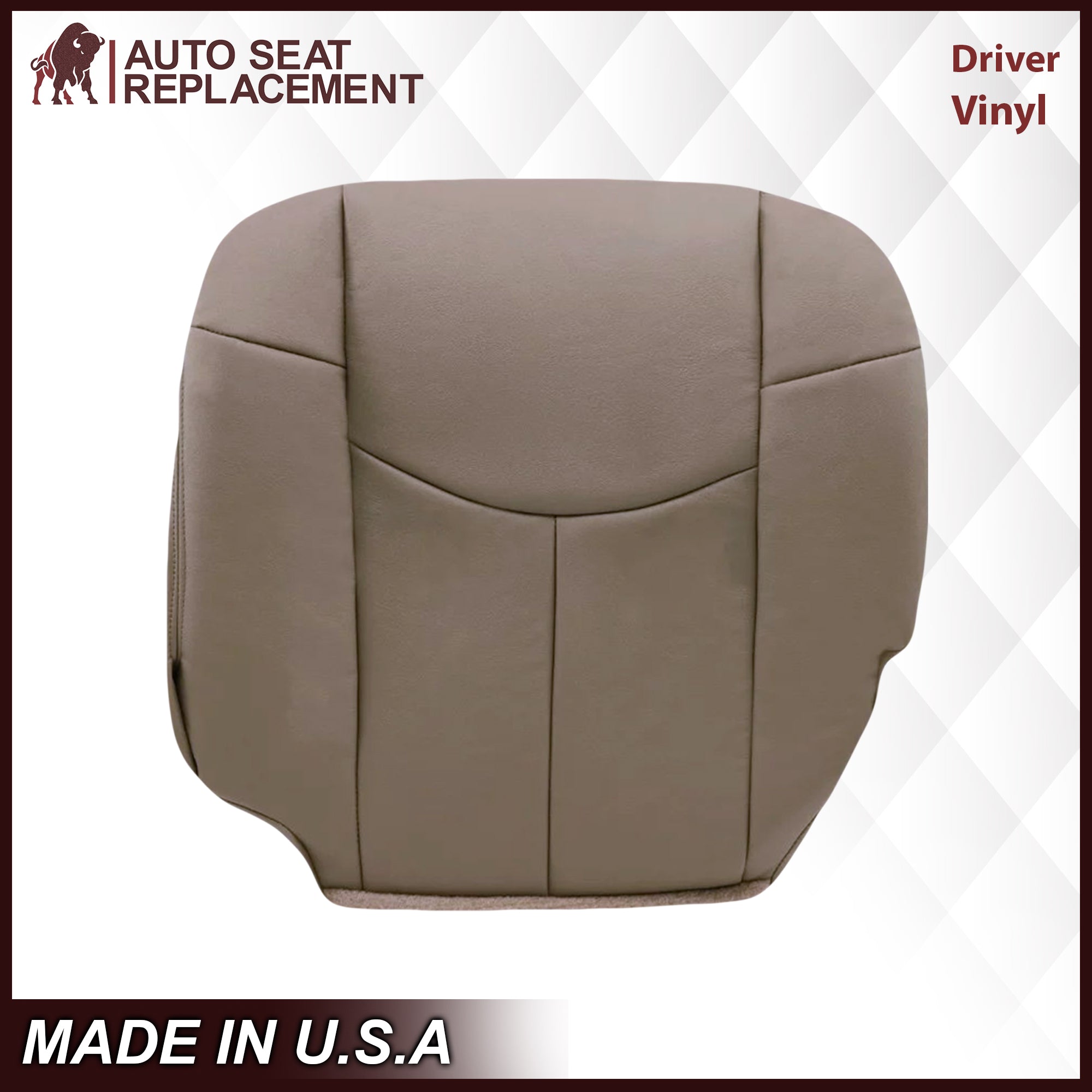 2002 Chevy Avalanche Seat Covers - Medium Neutral Tan - Custom Fit & Durable Neoprene Material - Perfect for Road Trips & Outdoor Adventures