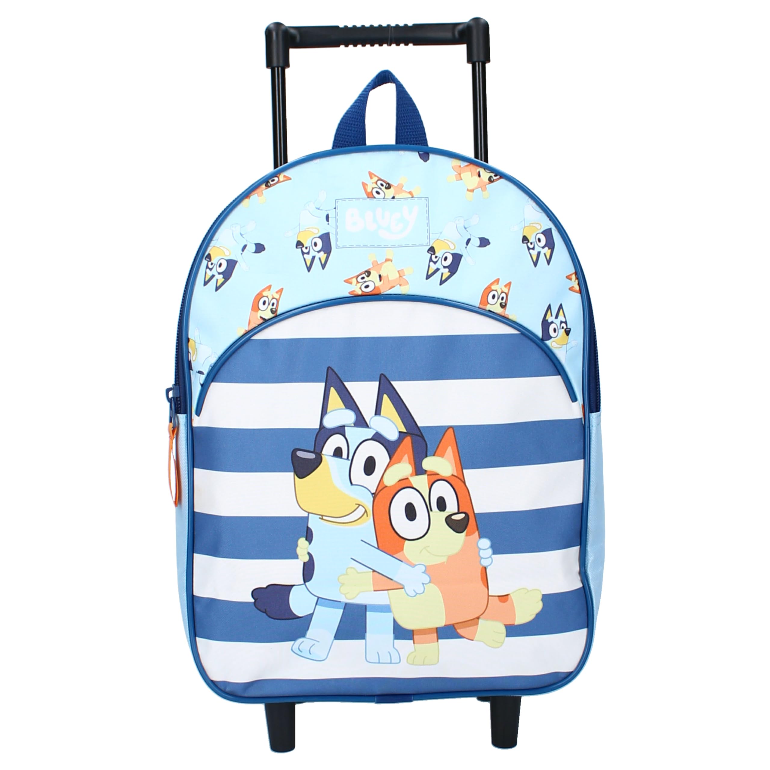 Vadobag Rolling Backpack - Blue, Medium Size, Lightweight & Durable for Travel, School & Commuting | Perfect for Students, Professionals & Outdoor Adventures