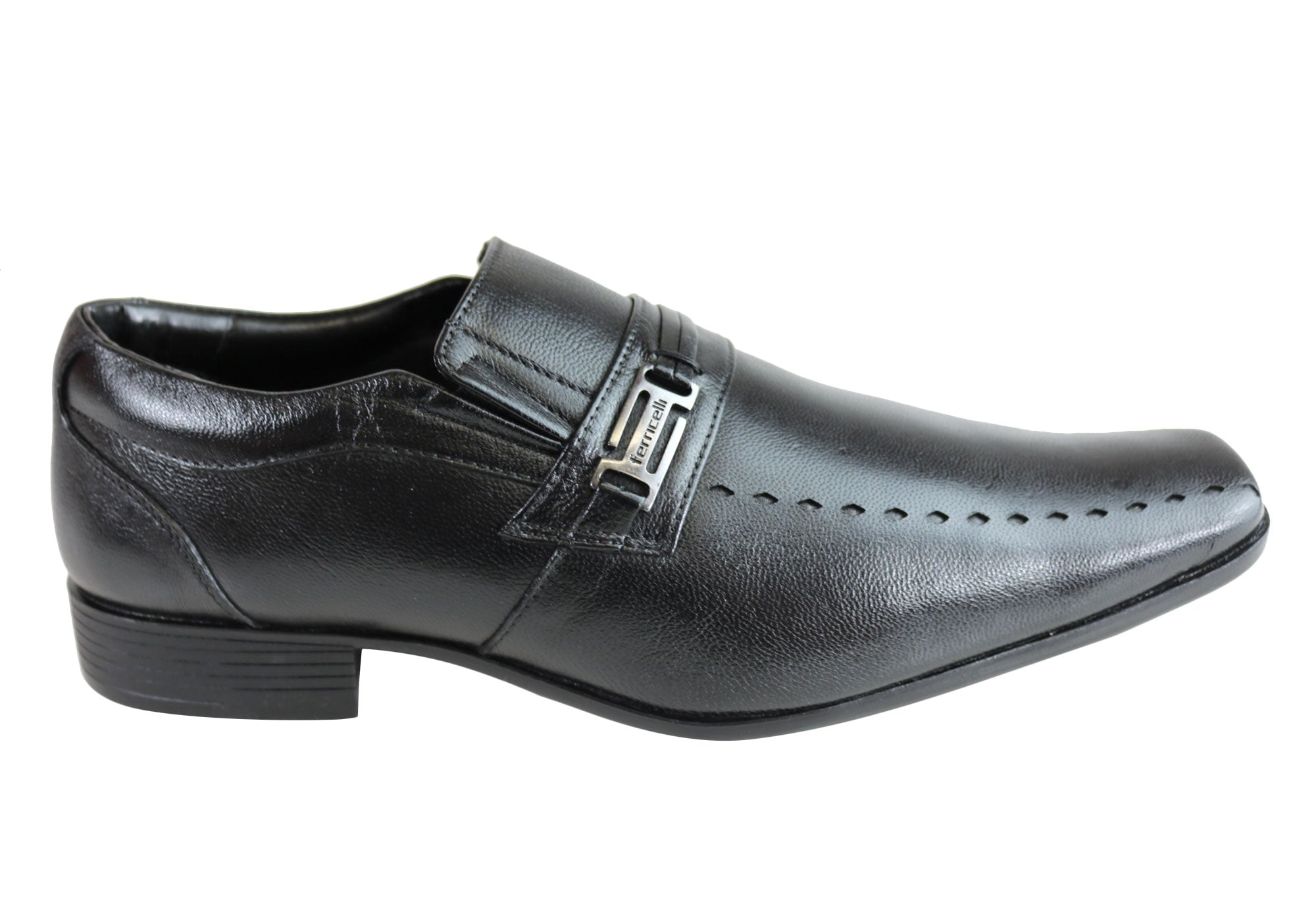 Ferricelli Sampson Men's Wave Memory Comfort Technology Leather Dress Shoes - Stylish & Comfortable for Business, Weddings & Formal Events