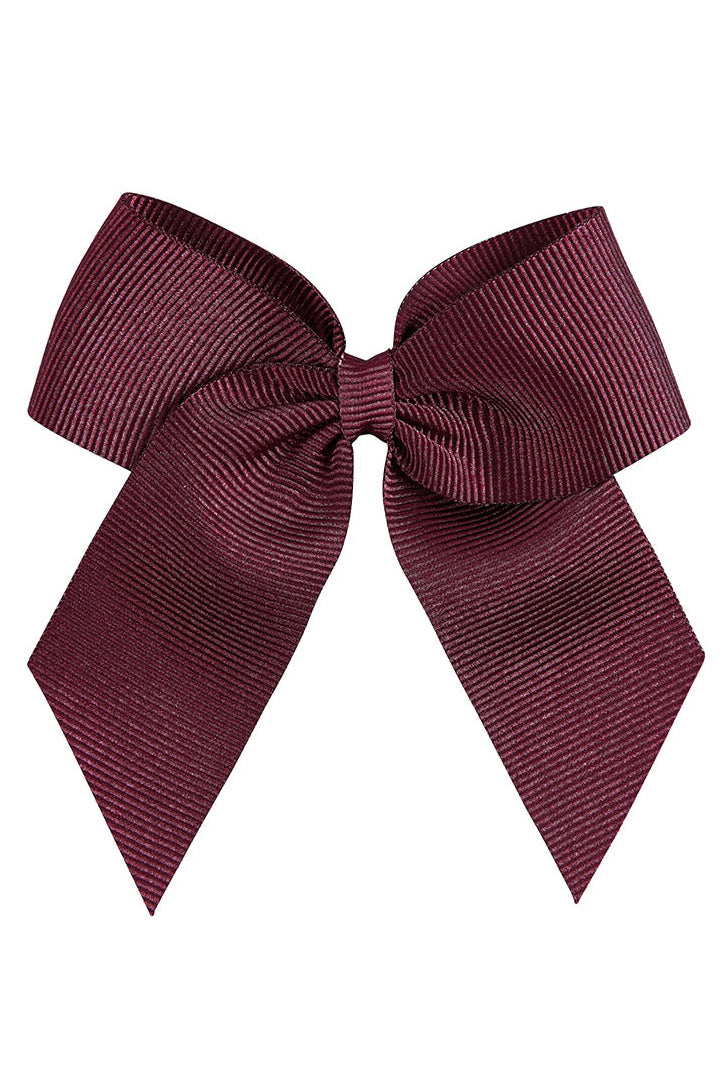 Elegant Grosgrain Ribbon Bow Hair Clip for Women & Girls - Fashion Hair Accessories for Parties, Weddings & Everyday Style