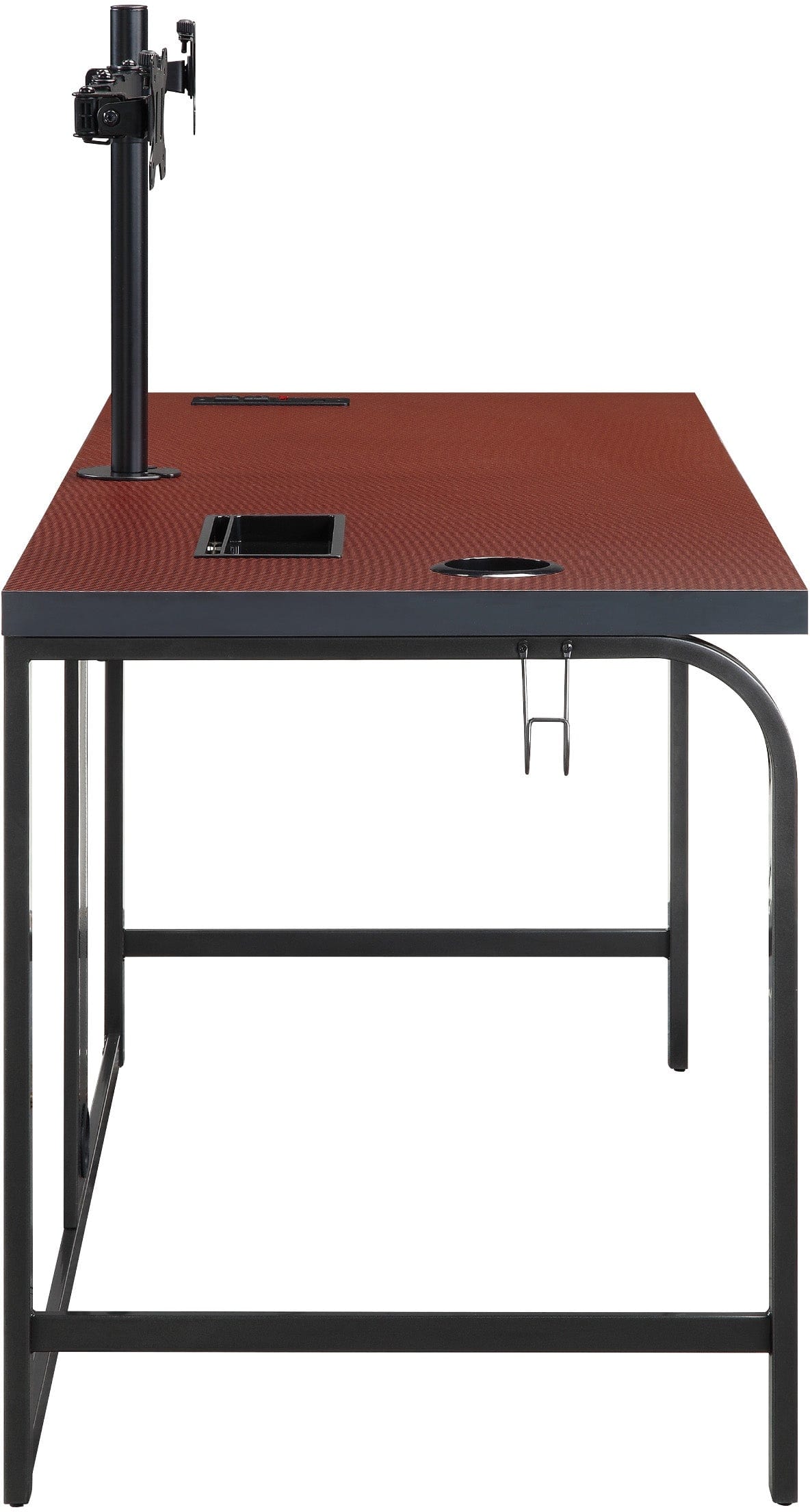 Office Star Reload Pro Battlestation Gaming Desk [RLDP60] - Ergonomic Computer Desk for Home & Office, Perfect for Gaming, Work & Study - Durable & Spacious Workstation with Cable Management